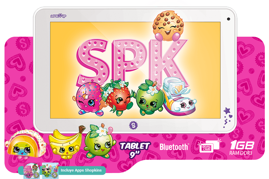Tablet Shopkins 9 pulgadas